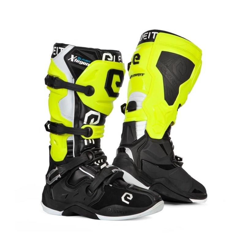 Motociklističkih čizama Eleveit X-Legend Black-Fluo Yellow-White rasprodaja