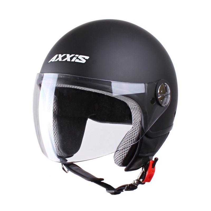Axxis Zyclo otvorena motociklistička kaciga crna mat rasprodaja