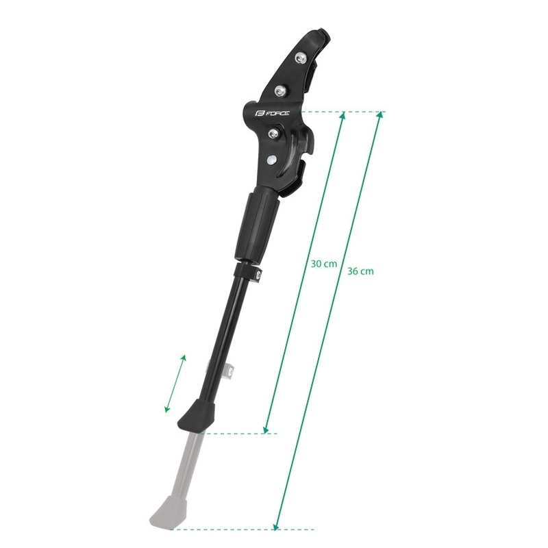 Stražnji nosač FORCE VUX 20-29" crni rasprodaja