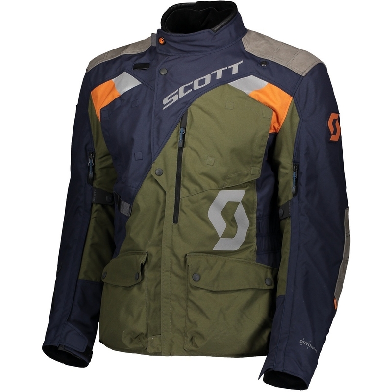 SCOTT Dualraid Dryo motociklistička jakna plavo-zelena rasprodaja