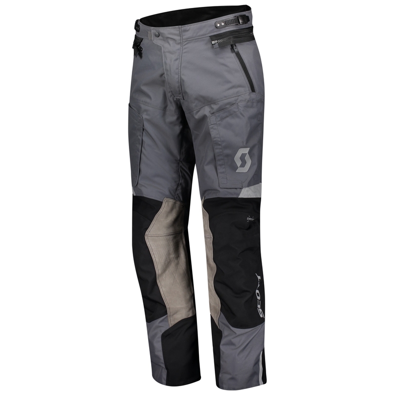 SCOTT Dualraid Dryo moto hlače sivo-crne rasprodaja