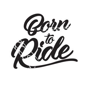 Naljepnica Born to Ride