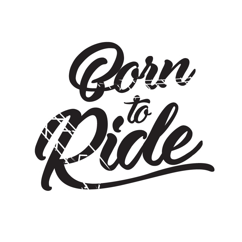 Naljepnica Born to Ride