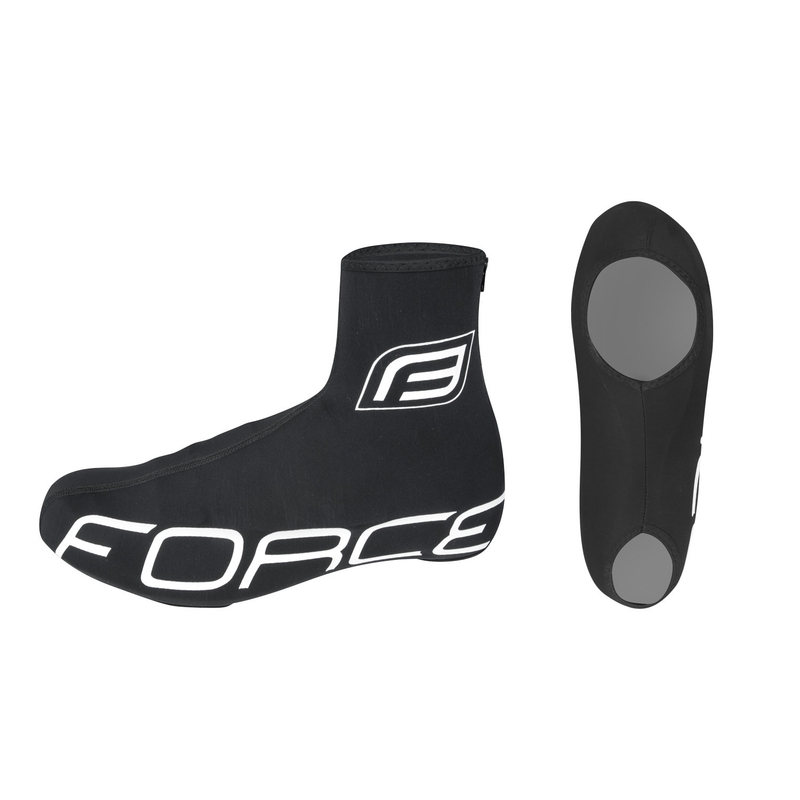 Navlake za biciklističke cipele FORCE Lycra Termo crne rasprodaja