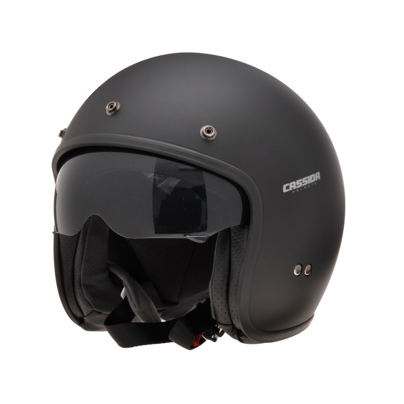 Otvorena moto kaciga Cassida Oxygen crna mat - II. kvaliteta