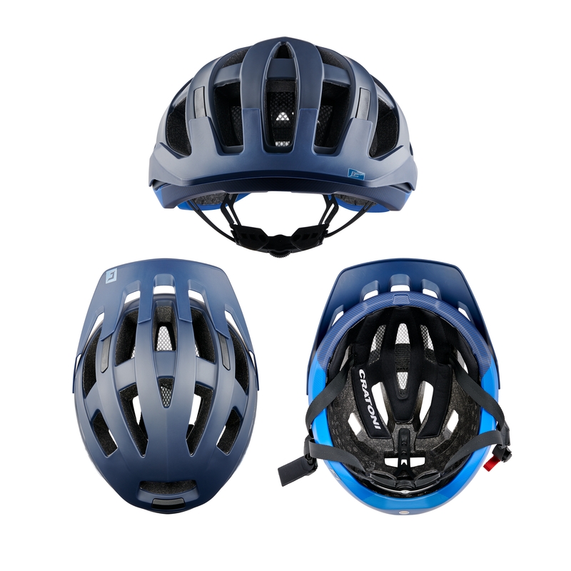 Biciklistička kaciga CRATONI AllRace plava mat