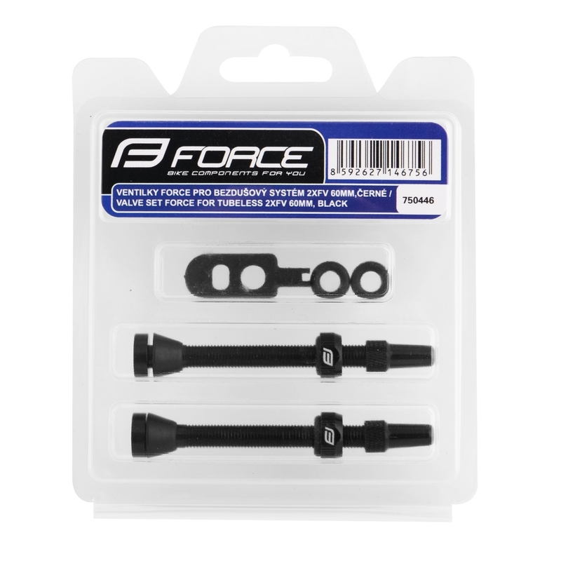 Ventili FORCE 60 mm FV crni rasprodaja