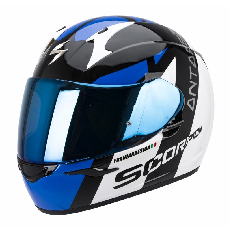 Motociklistička kaciga Scorpion EXO-410 Air Antares crno-plava