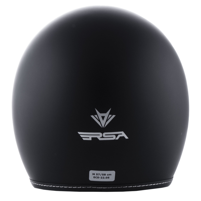 Otvorena motociklistička kaciga RSA Shadow crna mat