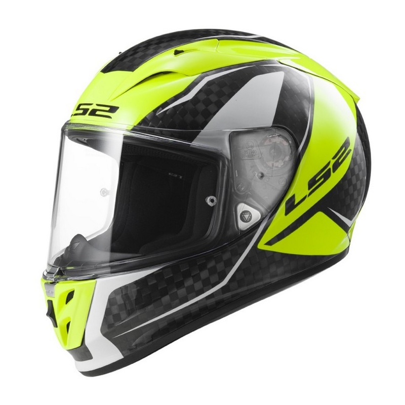Motoristička kaciga LS2 FF323 ARROW C FURY CARBON žuta rasprodaja