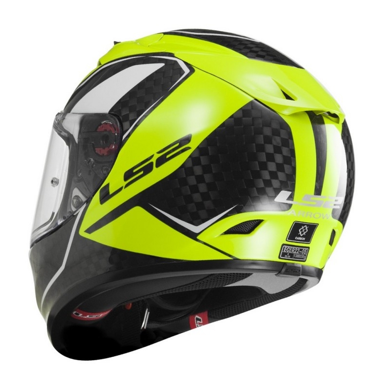 Motoristička kaciga LS2 FF323 ARROW C FURY CARBON žuta rasprodaja
