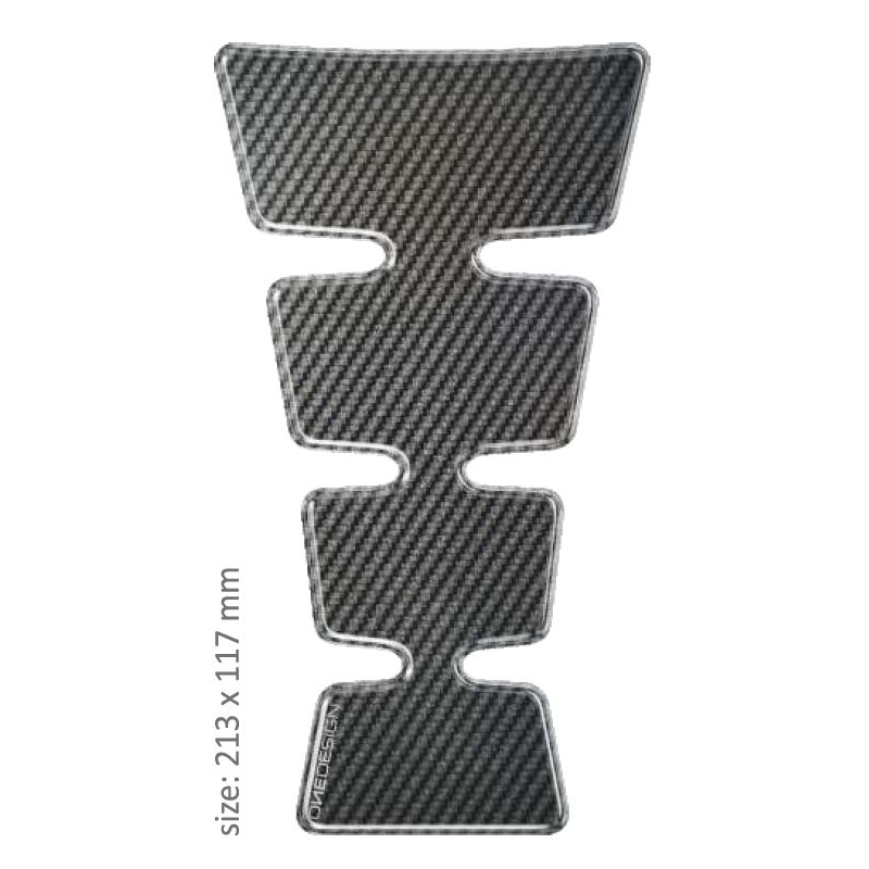 Ispis naljepnice spremnika goriva - Maxi Gold carbon