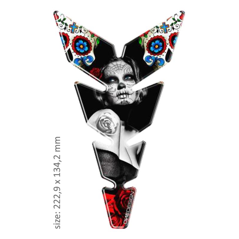 Ispis naljepnice spremnika goriva - MOON Slim Mexican Tatoo 2