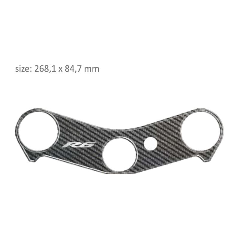 Carbon decal print stakala - Yamaha R6 (06-14) rasprodaja