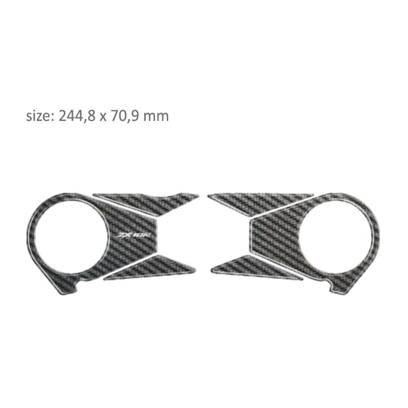 Karbonska naljepnica za naočale Print - Kawasaki ZX 10R (06-10) rasprodaja