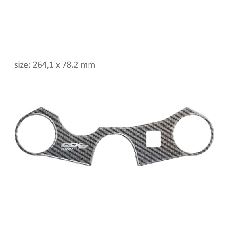Karbonska naljepnica za naočale Print - Suzuki GSXR 1000 (07-08)
