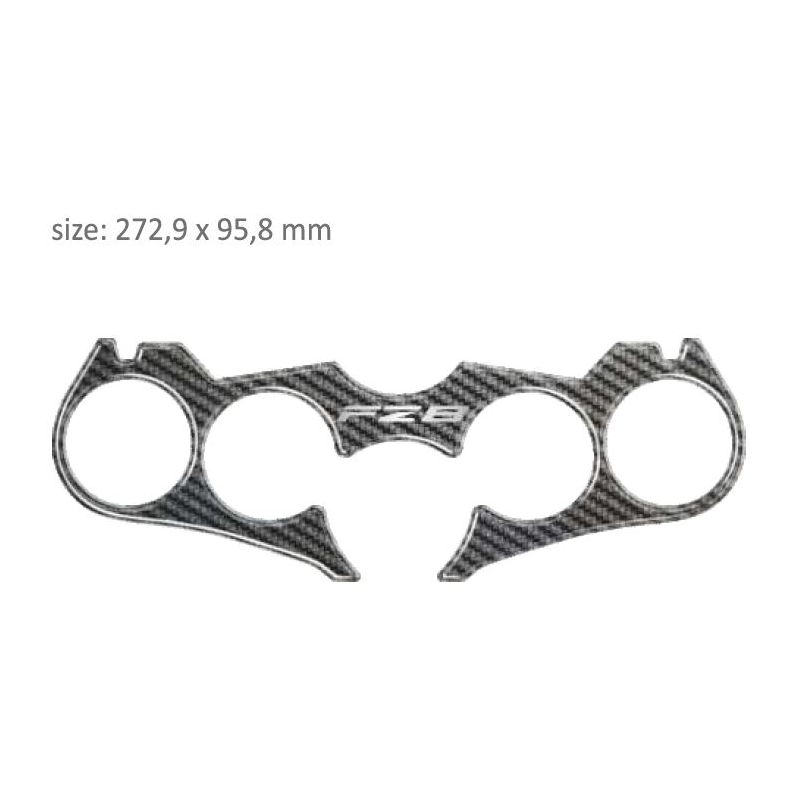 Karbonska naljepnica za naočale Print - Yamaha FZ8 (10-14)