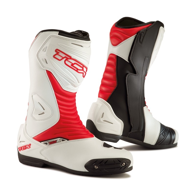Moto cipele TCX S-SPORTOUR EVO bijele-crvene rasprodaja