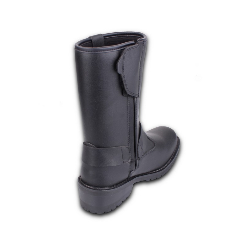 Kore Crne motociklističke čizme s kopčom, crna rasprodaja