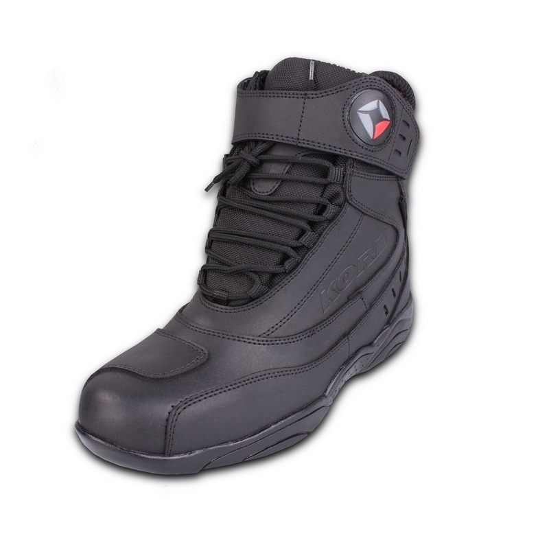 Motorističke čizme Kore Velcro crne