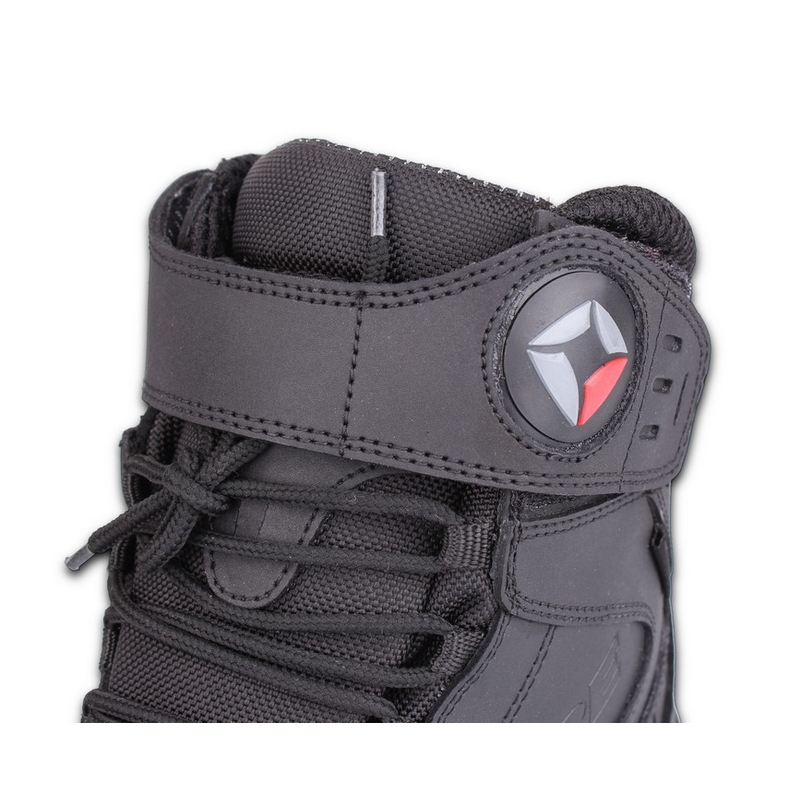 Motorističke čizme Kore Velcro crne