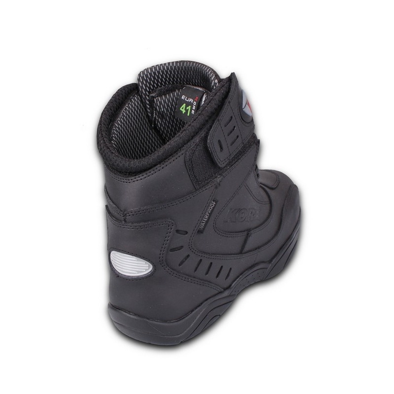 Motorističke čizme Kore Velcro crne