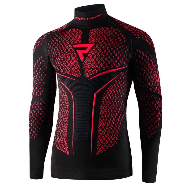 Termo majica Rebelhorn Therm II crno-crvena