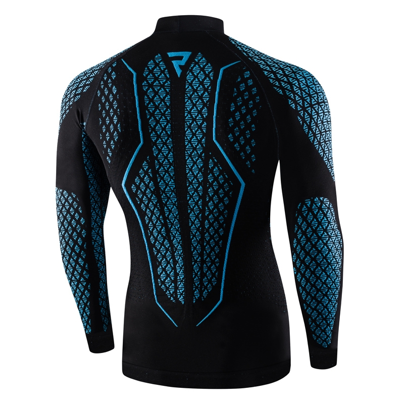 Termo majica Rebelhorn Therm II crno-plava