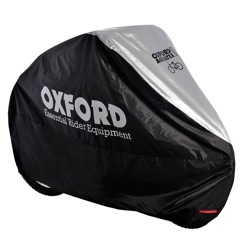 Oxford Aquatex cerada za bicikl crno-srebrna