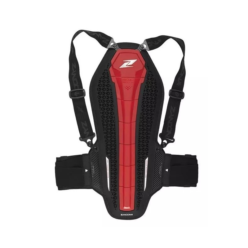 Štitnik za kralježnicu Zandona Hybrid Back Pro X6 crveni 158-167 cm