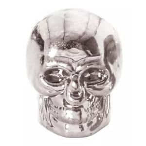 Kapice ventila Oxford Skull srebrne
