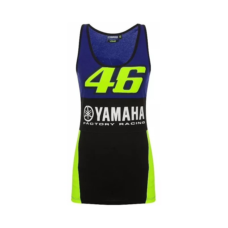 VR46 Valentino Rossi Yamaha ženska majica bez rukava