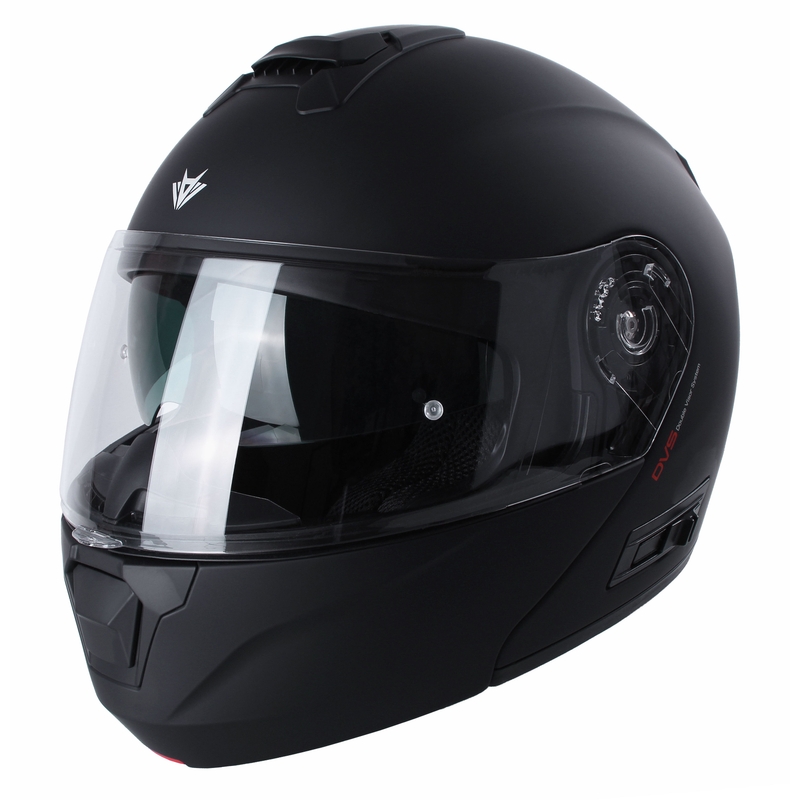 RSA Rival preklopna motociklistička kaciga, mat crna