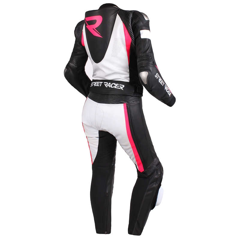 Ženske hlače Street Racer Kiara crno-bijele-fluo roze - II. kvaliteta