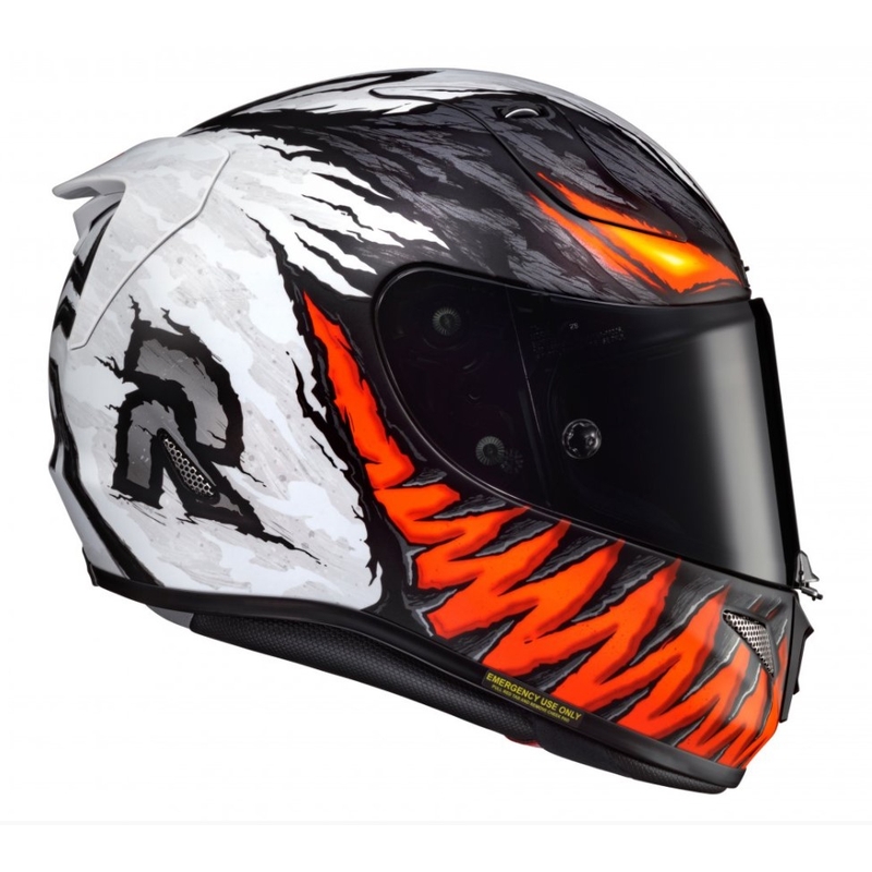 Integralna motociklistička kaciga HJC RPHA 11 Anti Venom MC1SF crno-bijelo-crvena