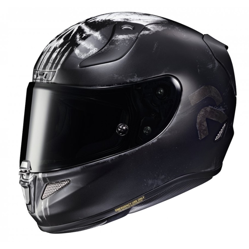 Integralna motociklistička kaciga HJC RPHA11 Punisher MC5SF bijelo-crna