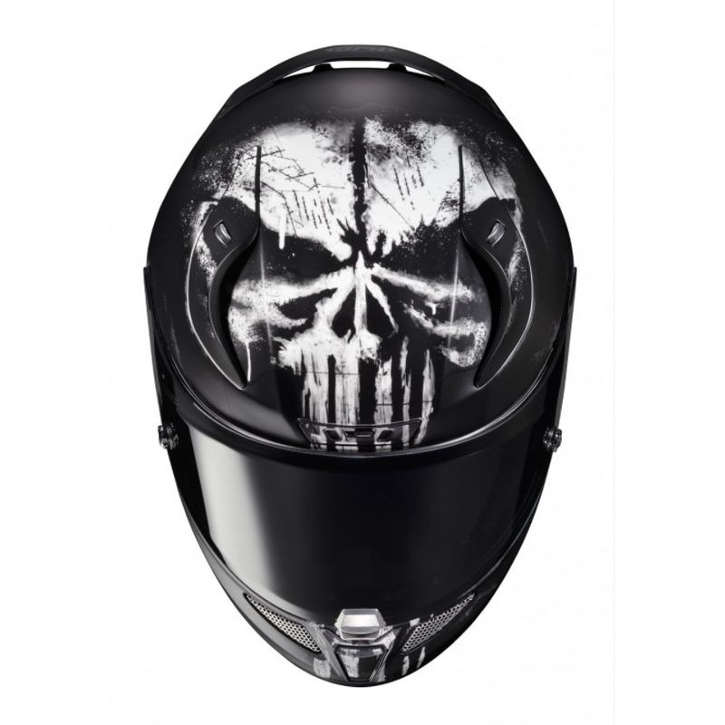 Integralna motociklistička kaciga HJC RPHA11 Punisher MC5SF bijelo-crna