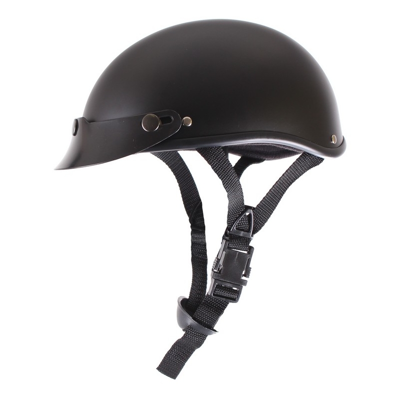 Motociklistička kaciga RSA Chopper crna mat - II. kvaliteta