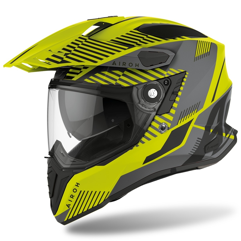 Enduro kaciga Airoh Commander Boost 2022 žuta mat rasprodaja