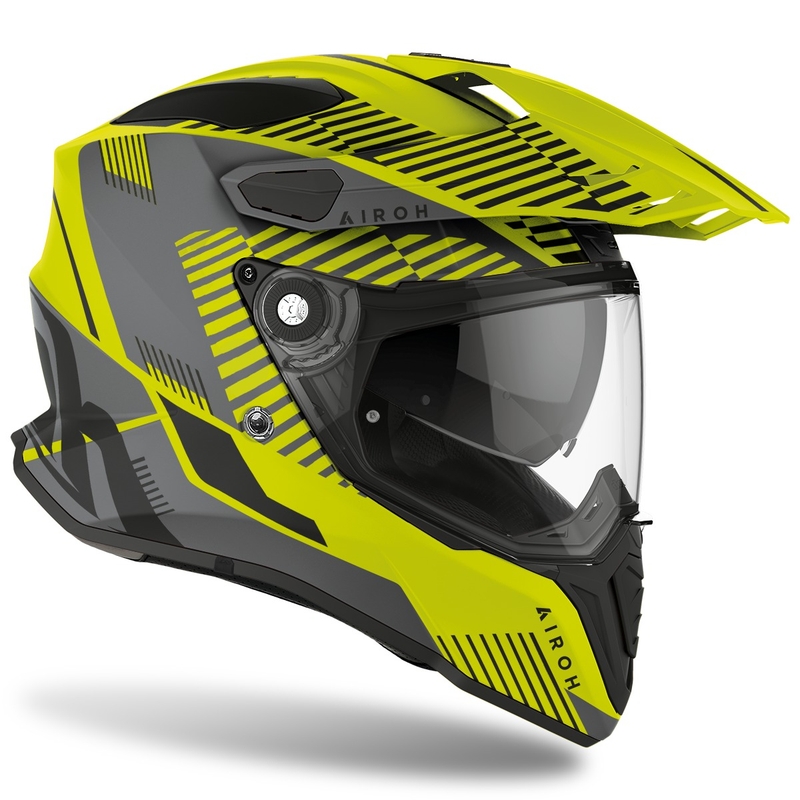 Enduro kaciga Airoh Commander Boost 2022 žuta mat rasprodaja