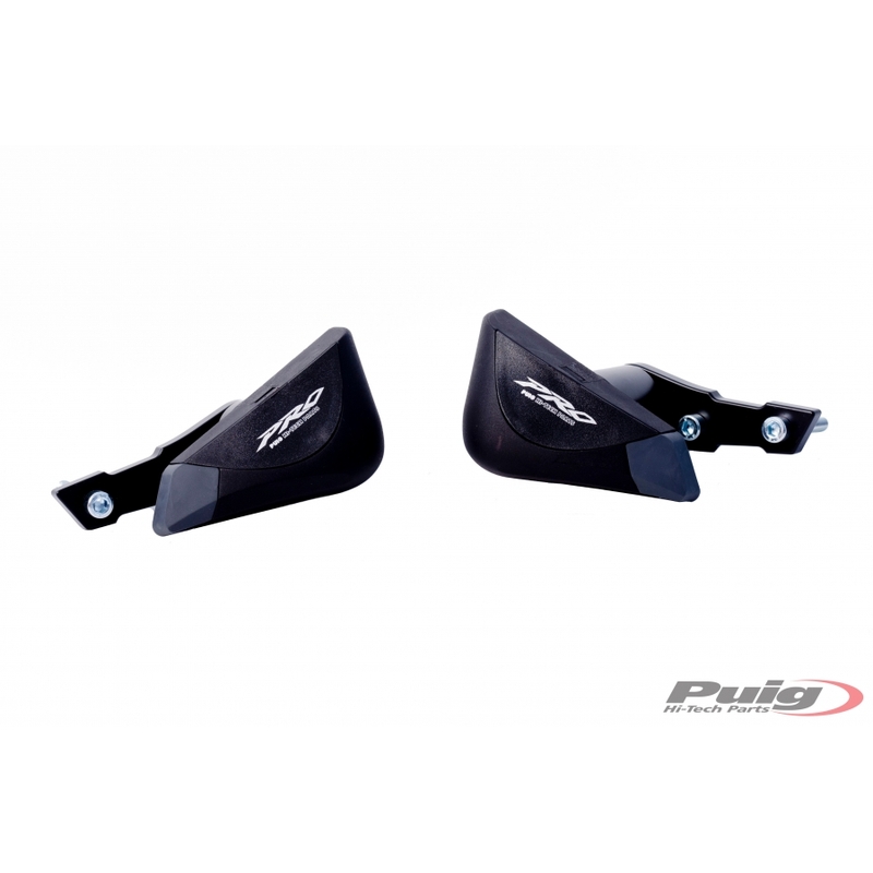 Puig PRO štitnici od sudara - Kawasaki ER-6N (12-15) crni