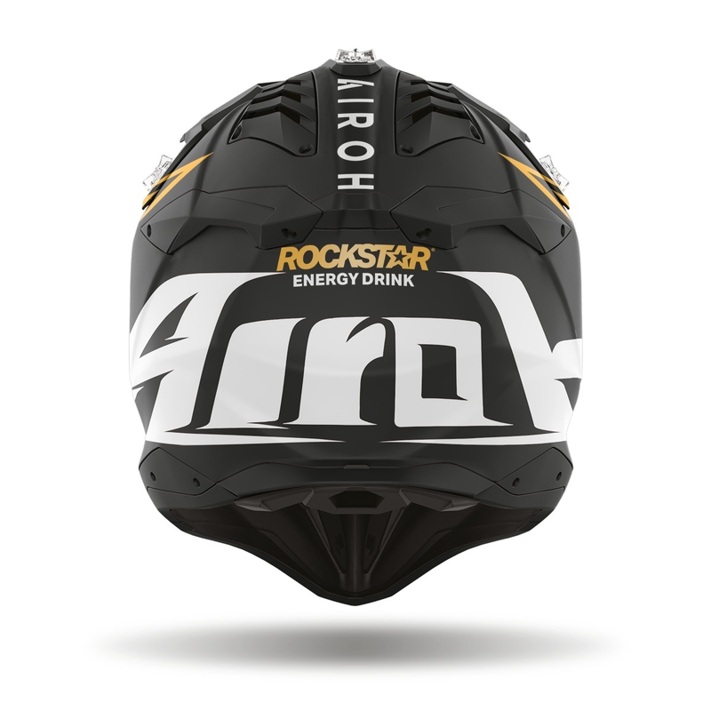 2022 Airoh Aviator 3.0 Rockstar Motocross kaciga crna mat rasprodaja