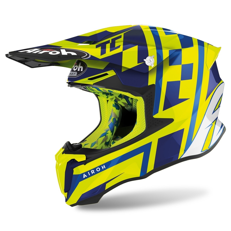 Airoh Twist 2.0 TC21 Motocross kaciga 2022 žuta sjajna rasprodaja