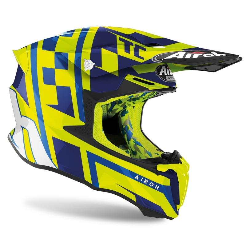 Airoh Twist 2.0 TC21 Motocross kaciga 2022 žuta sjajna rasprodaja