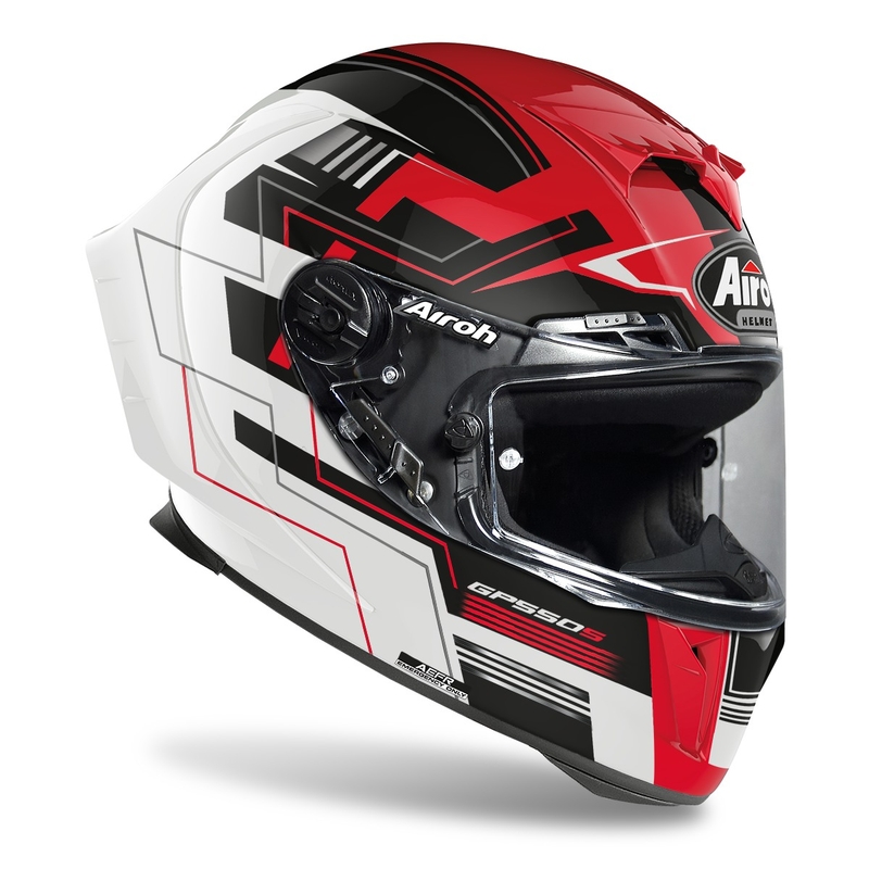 Integralna motociklistička kaciga Airoh GP550 S Challenge 2022 crvena sjajna
