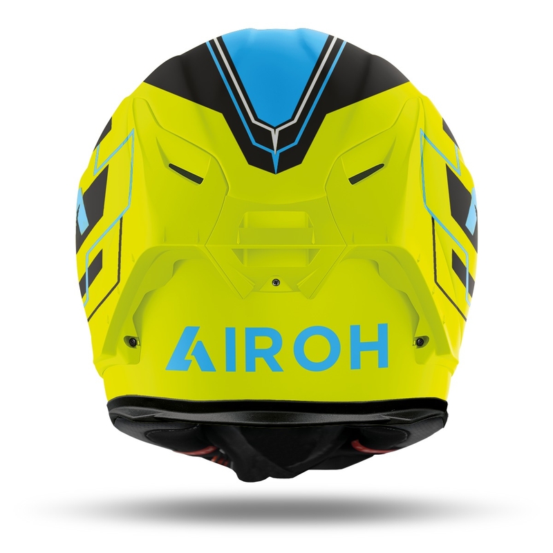 Integralna moto kaciga Airoh GP550 S Challenge 2022 žuto-plava mat
