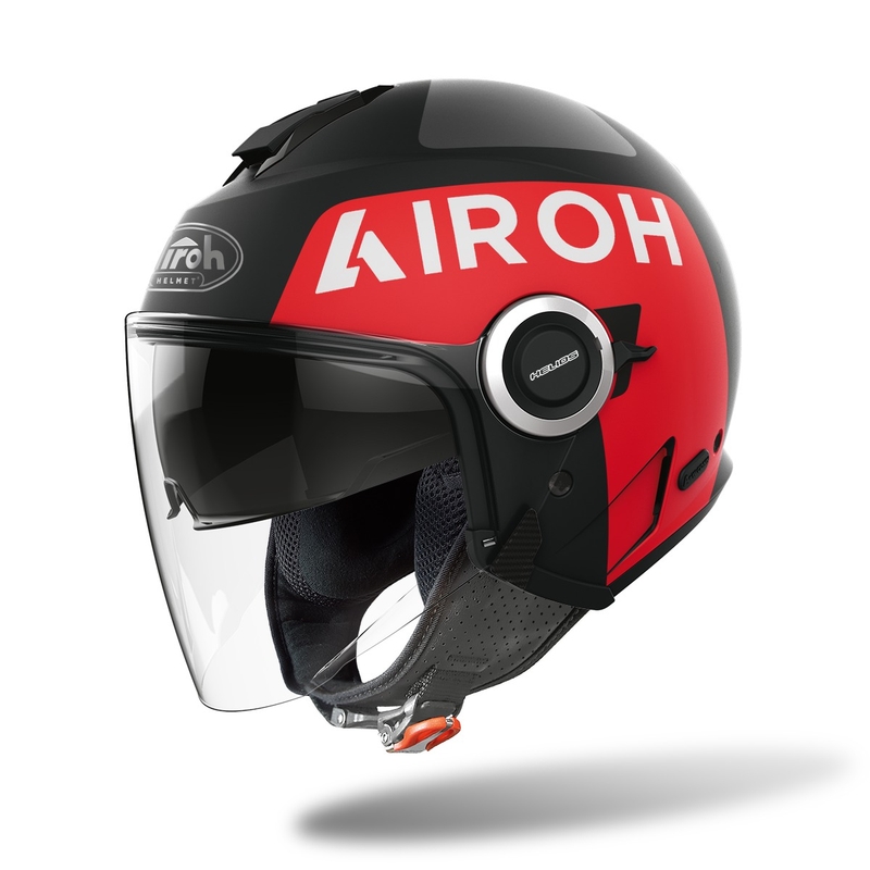 Airoh Helios Up 2022 otvorena motociklistička kaciga crveno-crna