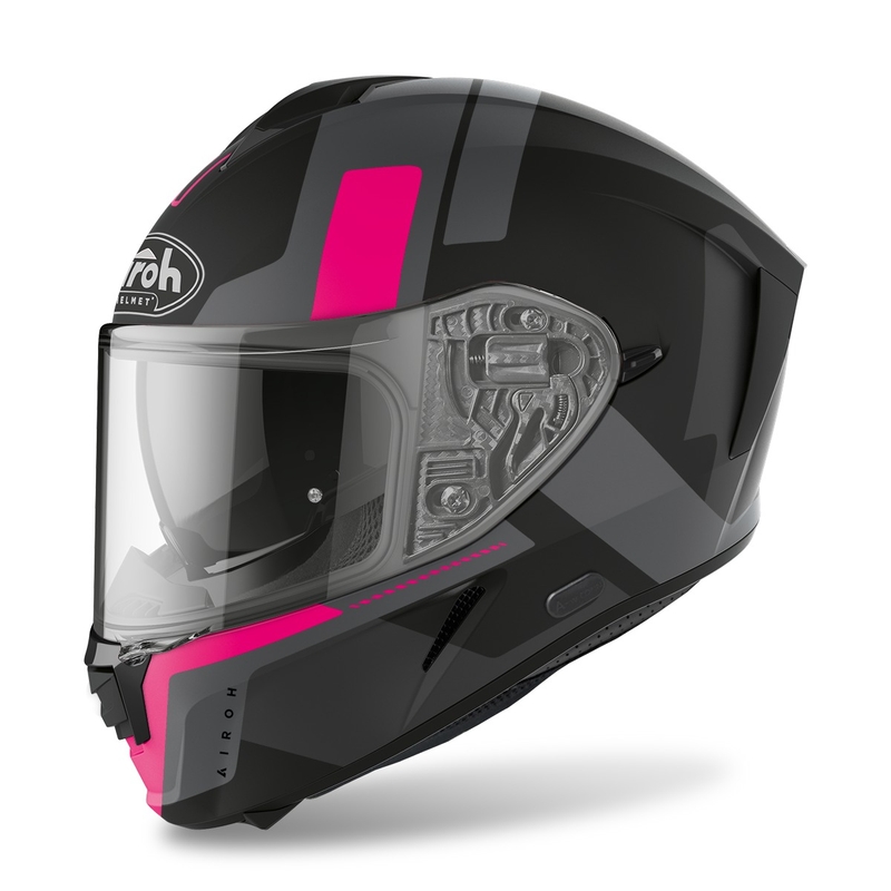 Integralna motociklistička kaciga Airoh Spark Shogun 2022 roza mat