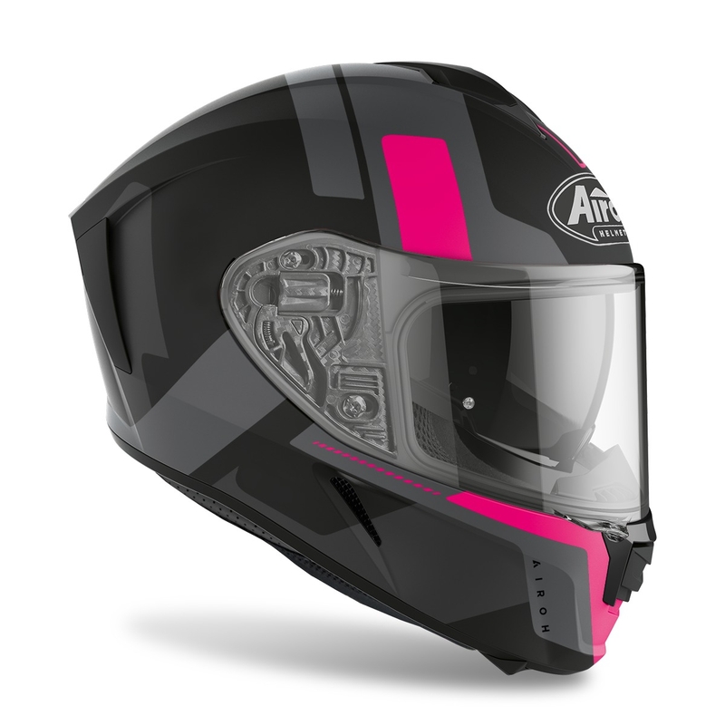 Integralna motociklistička kaciga Airoh Spark Shogun 2022 roza mat