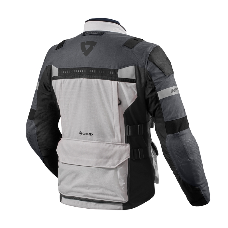 Revit Defender 3 GTX motociklistička jakna srebrno-siva